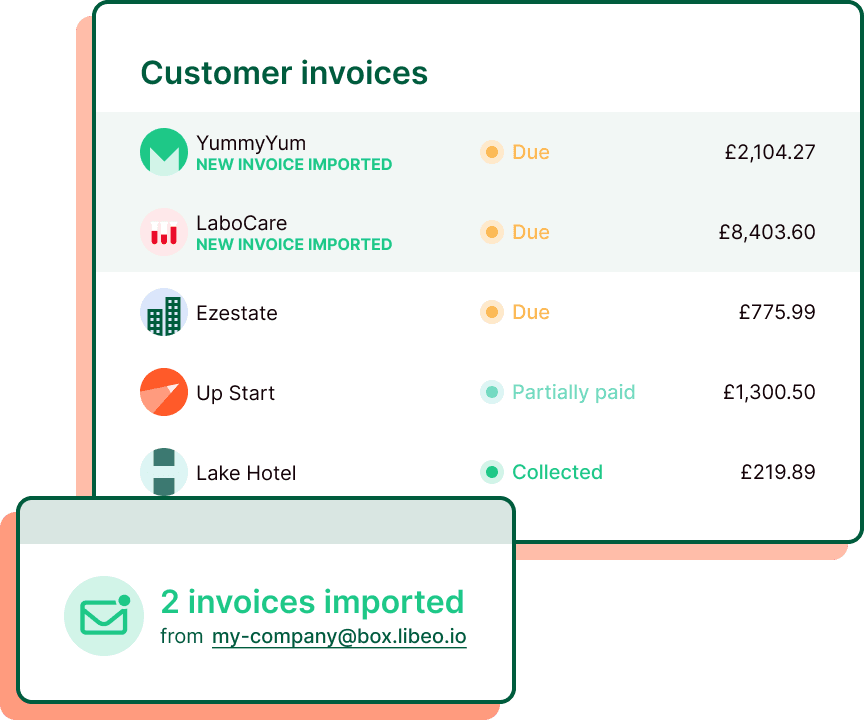 AR imports by email EN